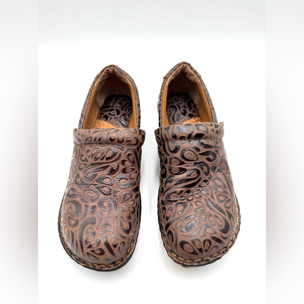 Born Concepts Peggy LeatherTooled Clogs